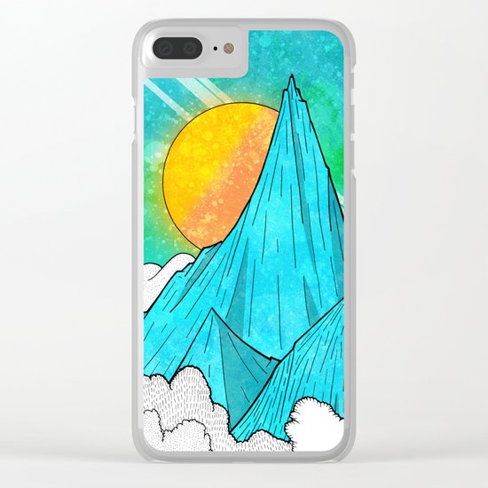 The Highest Peak Clear iPhone Case