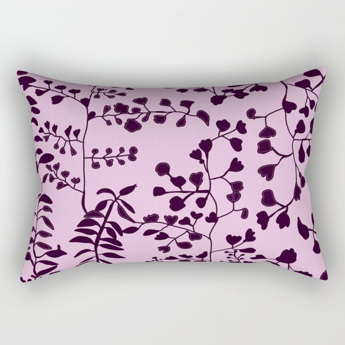 Purple's Cool Rectangular Pillow