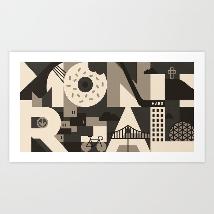 Montreal Art Print By Anthonymorell Society6
