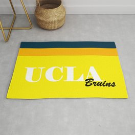 UCLA Bruins Geometric Rug