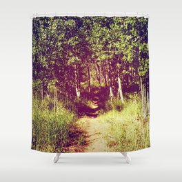 Narrow is the Path Shower Curtain