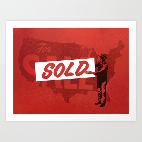 Sold Art Print