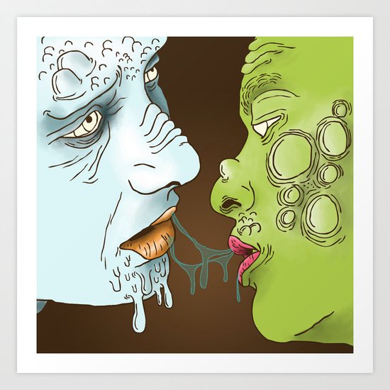 Infection Art Print