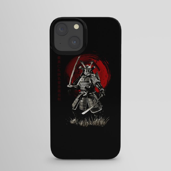 Bushido Samurai iPhone Case