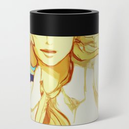 Dieselpunk beauty | Cloudy sky | retro aesthetic Can Cooler