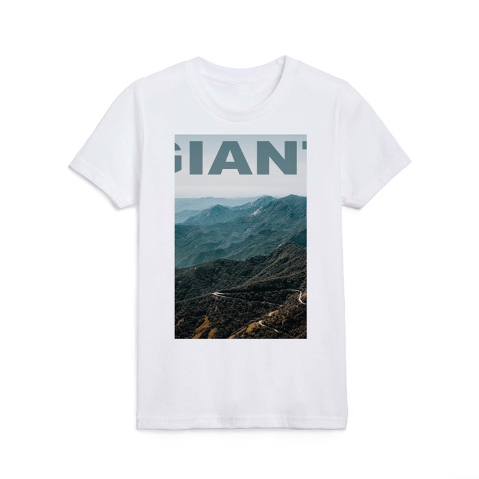 Giant Mountain Kids T Shirt