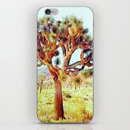 Joshua Tree VG Hills by CREYES iPhone Skin