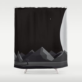 A Blaze Shower Curtain