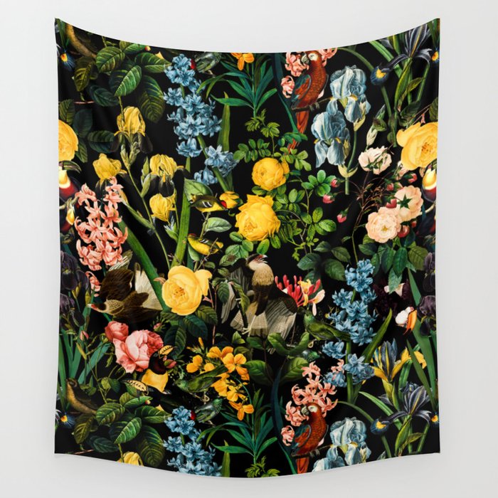 FLORAL AND BIRDS V