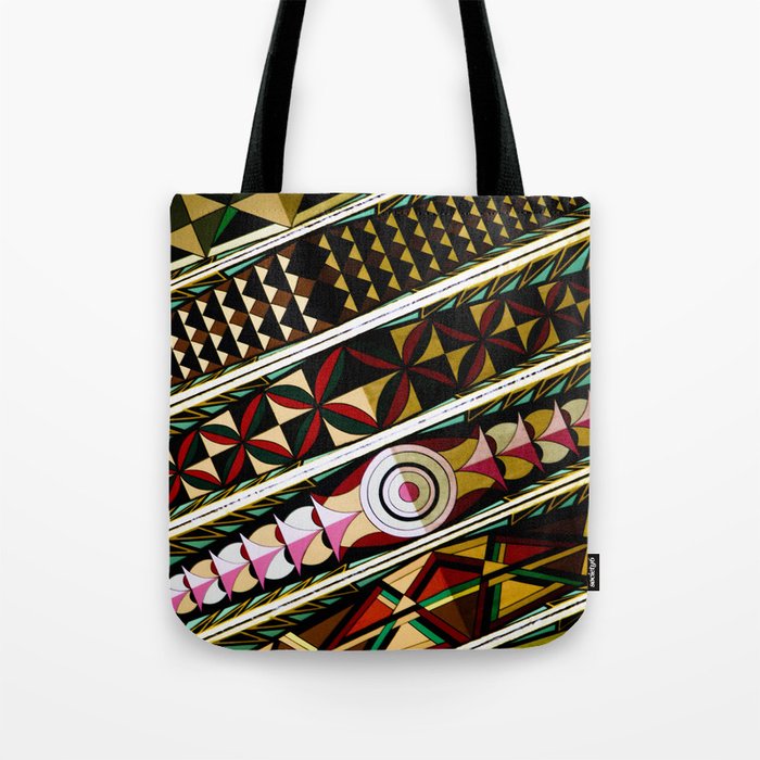 Colorful Spanish Church Ceiling Tote Bag by Hena Tayeb | Society6