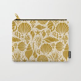 Washed Ashore - Ivory Goldenrod Carry-All Pouch