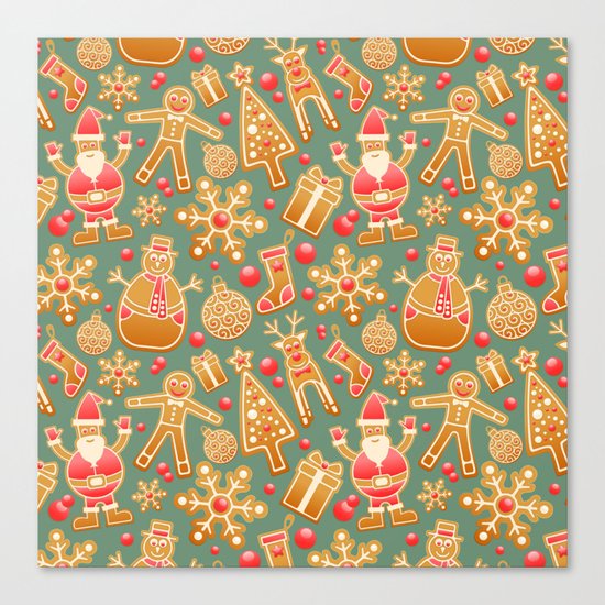 merry Christmas 5 Canvas Print