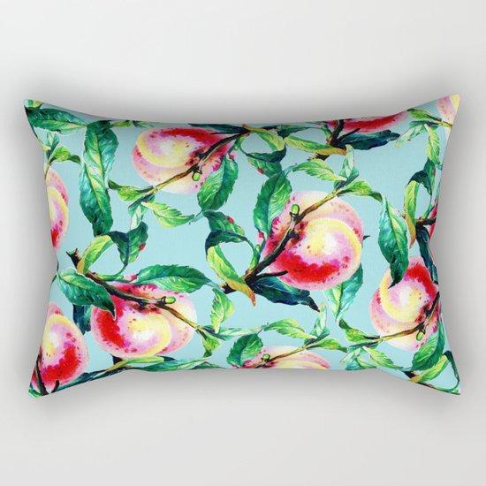 Peachy #society6 #decor #buyart Rectangular Pillow