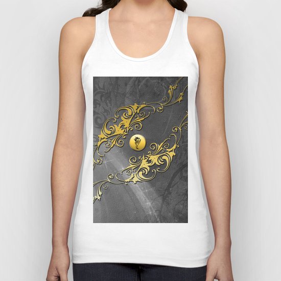 Awesome chinese dragon Unisex Tank Top