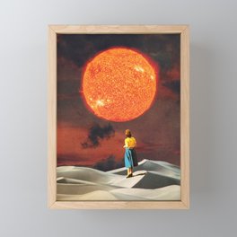 Your Heart Is The Sun Framed Mini Art Print