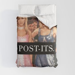 Post-its. Comforter