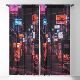 Golden Gai Tokyo Bar Crawl Blackout Curtain