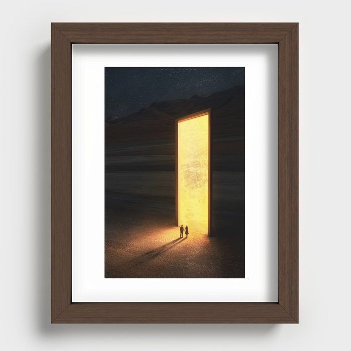Portal I Recessed Framed Print