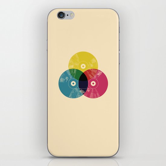Music is the colors of life iPhone & iPod Skin