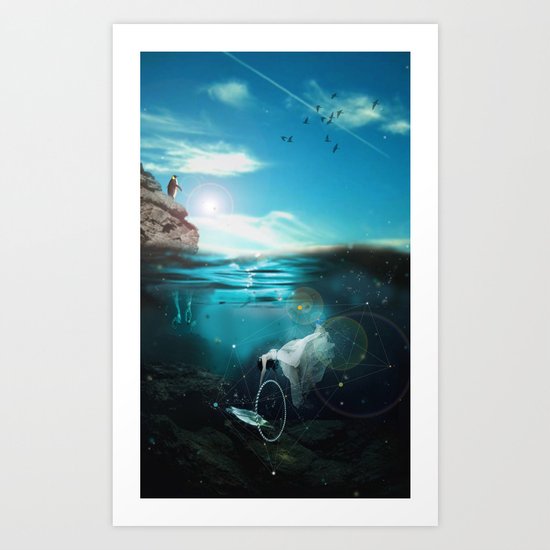 DREAMY PLAYGROUND Art Print