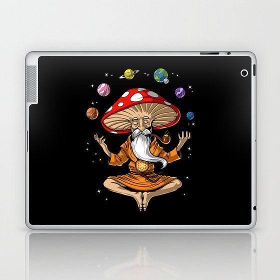 Buddha Magic Mushroom Laptop & iPad Skin