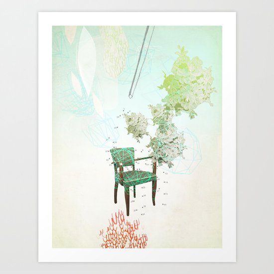 Esperando Art Print