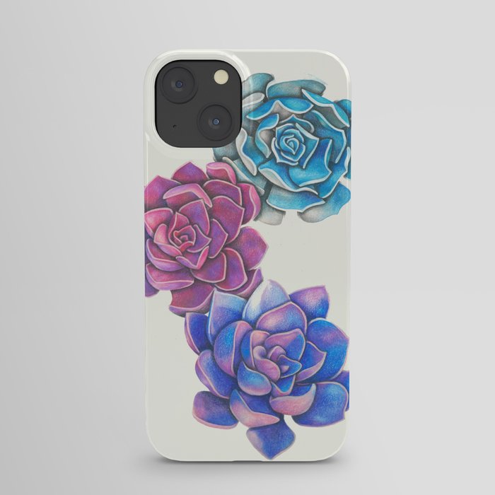 Vibrant Succulents  iPhone Case