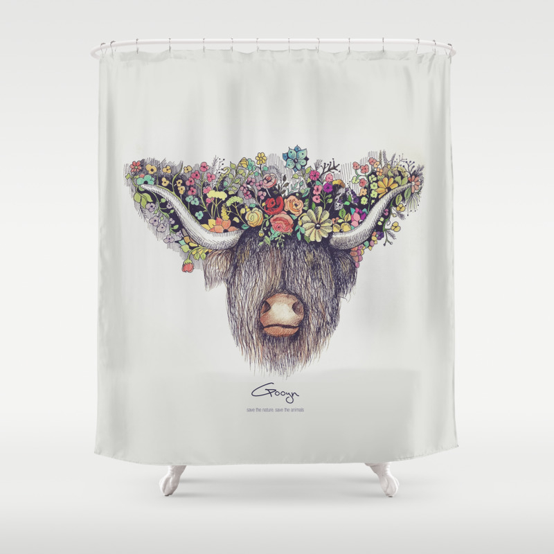 Buffalo Shower Curtain By Narekgyulumyan Society6