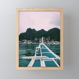 palawan, philippines Framed Mini Art Print