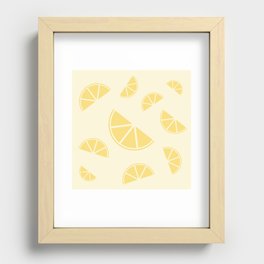 Fruity Lemon Splice Recessed Framed Print