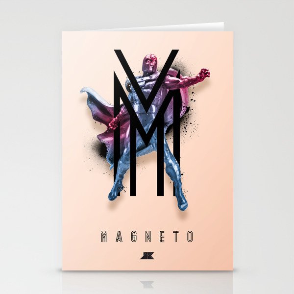 Heroes and Villains Series 2: Magneto Stationery Cards