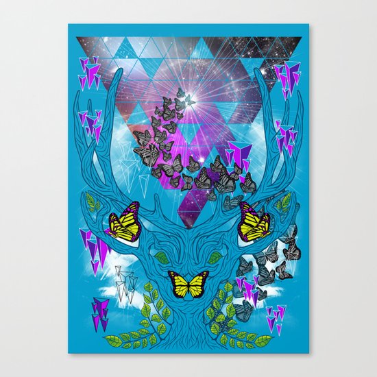 In the Gardens of Babylon Canvas Print