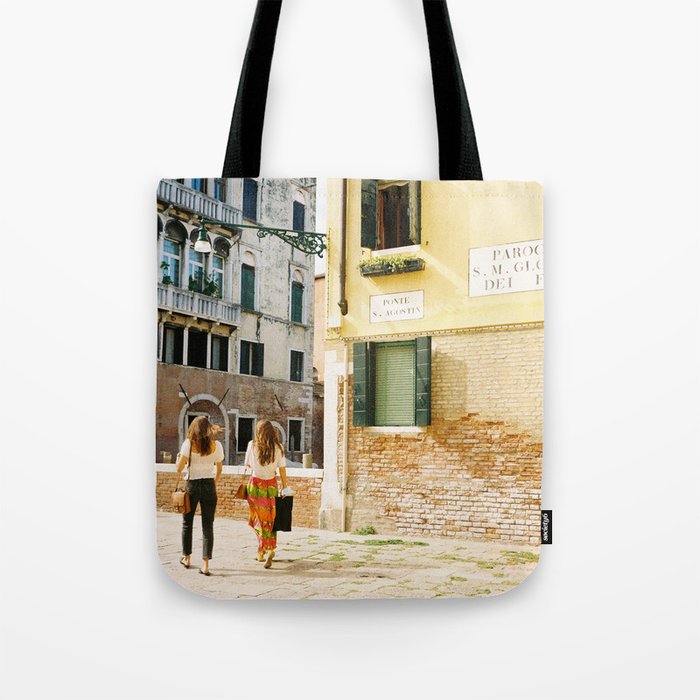 Venice on foot Tote Bag