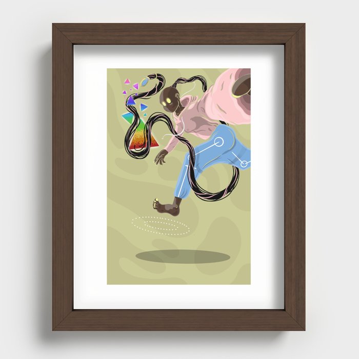 Come with me Recessed Framed Print