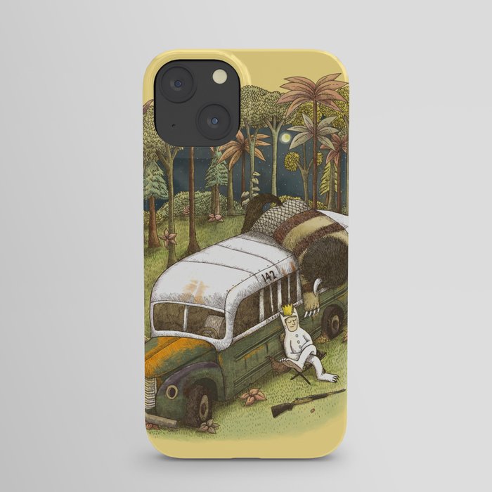 Into The Wild Things iPhone Case
