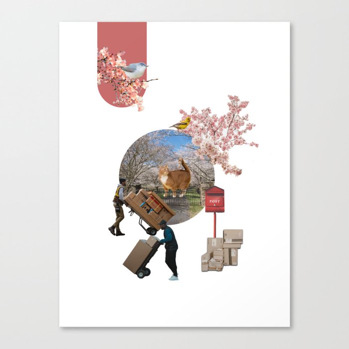 Free Next-Day Delivery Canvas Print