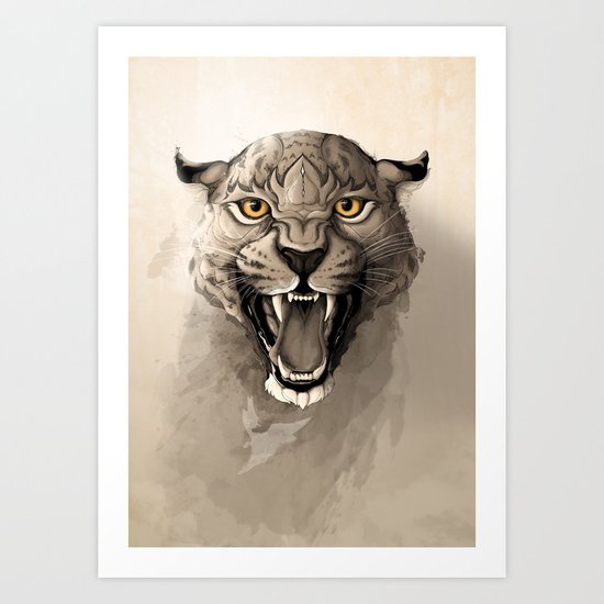 Leopard Art Print