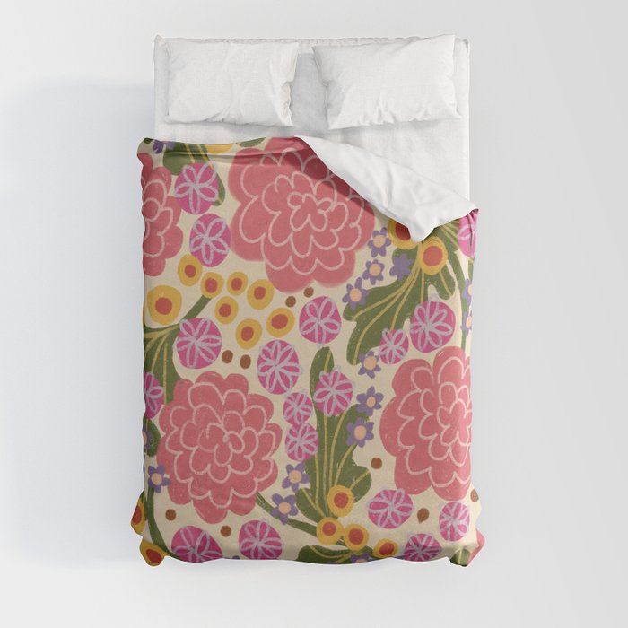 Asters #2 Duvet Cover