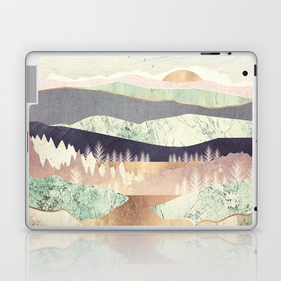 Golden Spring Reflection Laptop & iPad Skin