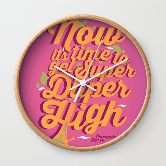 Super Duper High Wall Clock