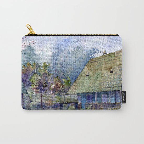 Watercolor Carry-All Pouch
