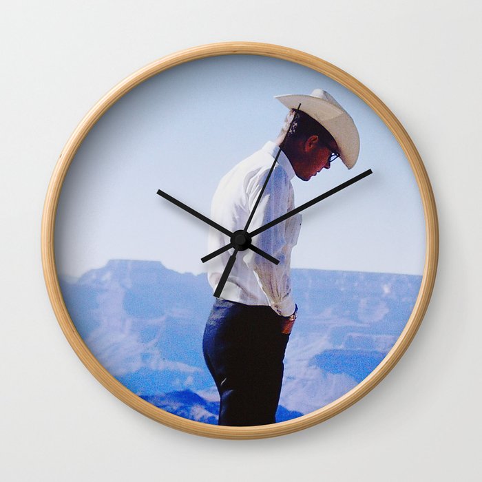 Cowboy Guide Wall Clock
