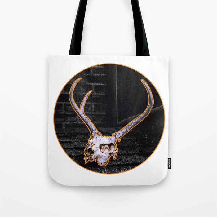 Deer Skull Tote Bag