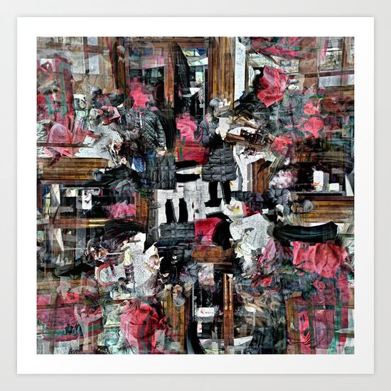 Sunday 17 February 2013: curious unto limitless temporality Art Print