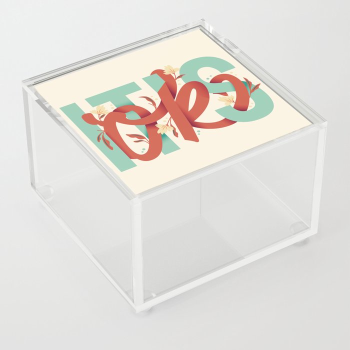 It's Ok 002 Acrylic Box