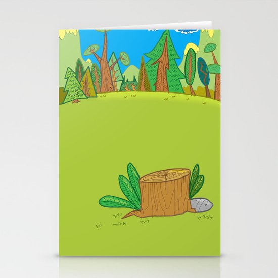 Forest Stationery Cards