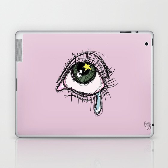 Eye cry print Laptop & iPad Skin