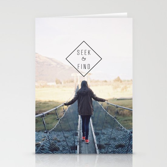 Typography Stationery Cards