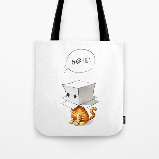 Cat in the Box 2 Tote Bag