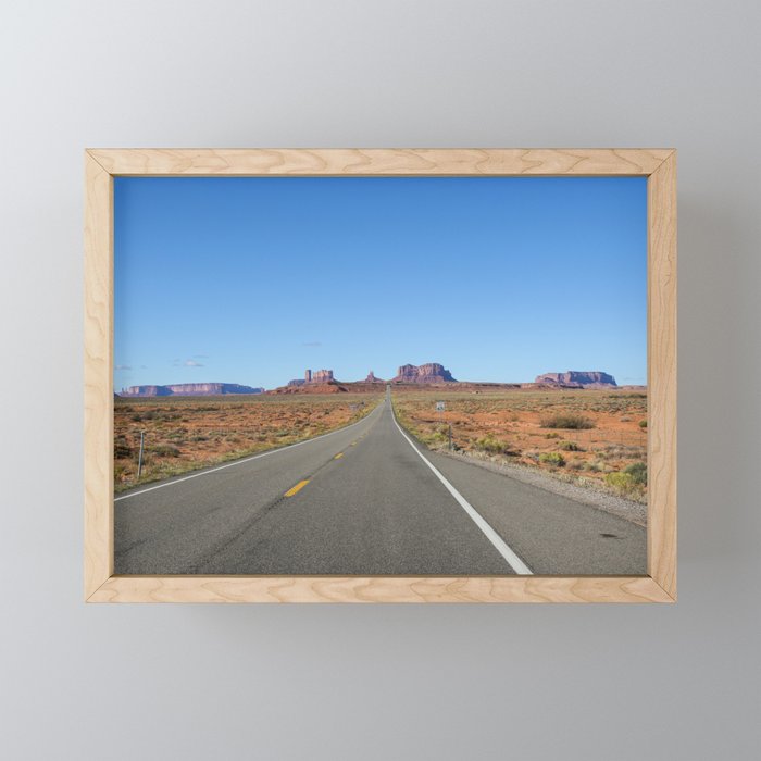 Monument Valley I Framed Mini Art Print